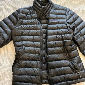 Men’s Patagonia Black Down Sweater Jacket Smalll